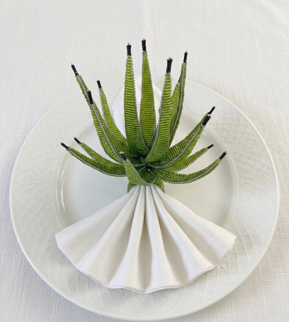 Aloe Napkin ring