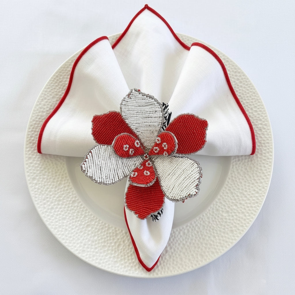 Hibiscus Napkin ring