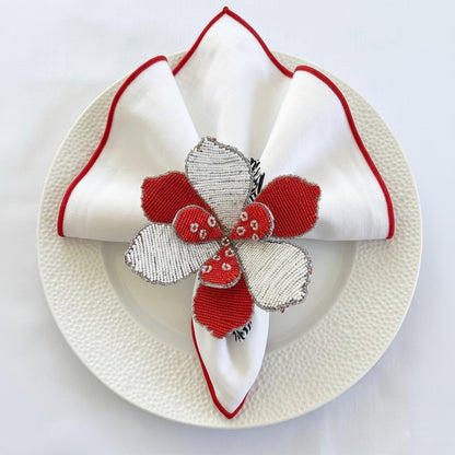 Hibiscus Napkin ring