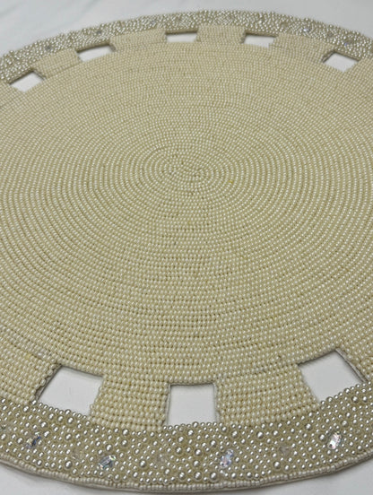Sample Beaded placemat for Bow ribbons. x 1