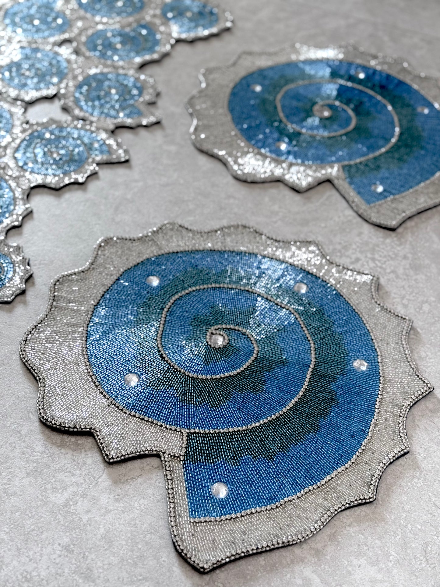 Reflection Beaded Placemat, 1 piece