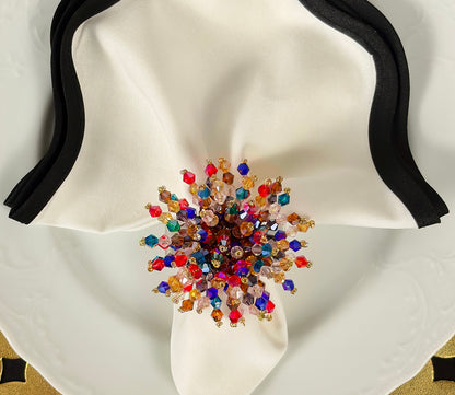 Las Vegas Napkin ring, Set of 4