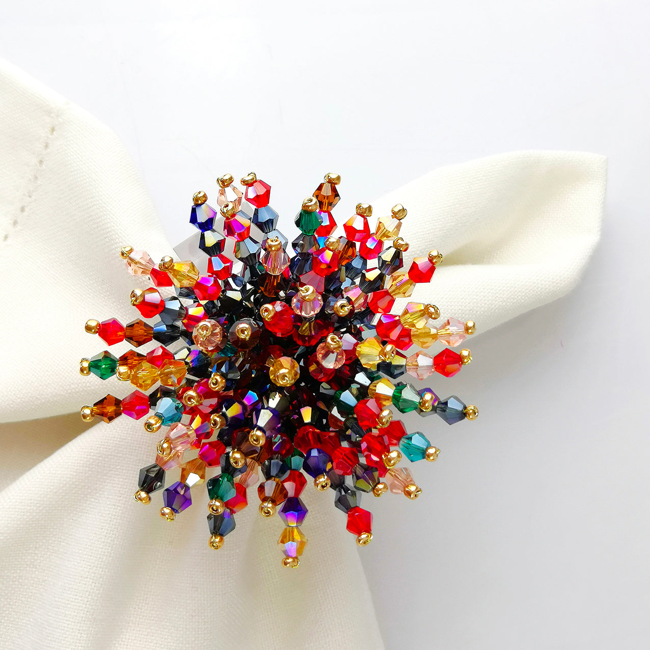 Las Vegas Napkin ring, Set of 4