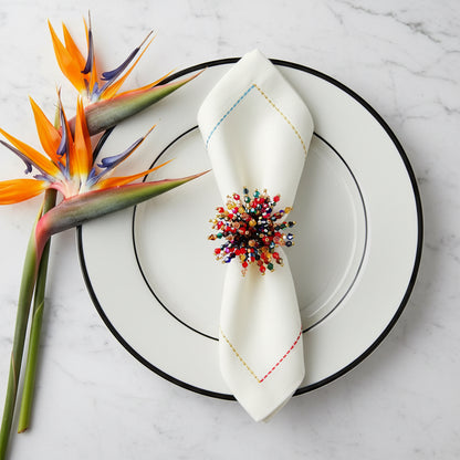 Las Vegas Napkin ring, Set of 4