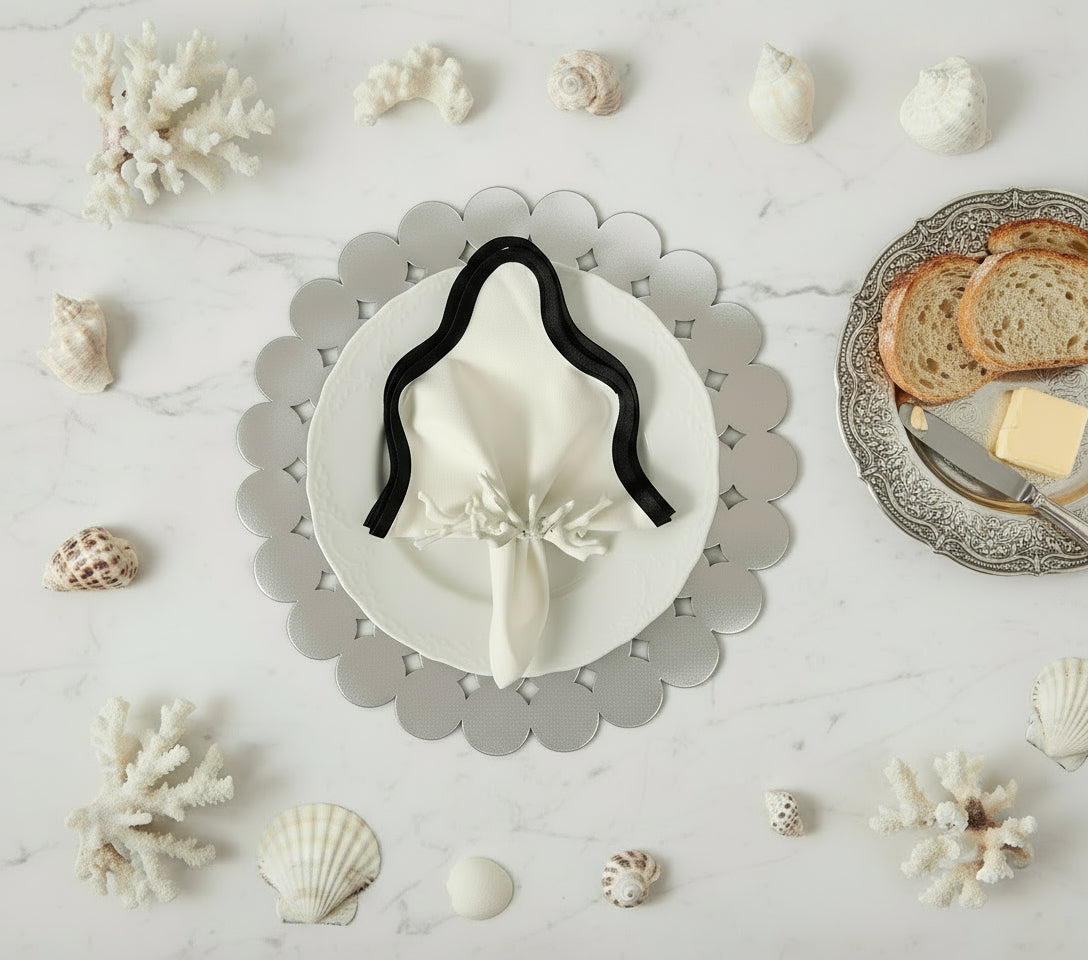 Maldives Napkin Ring, Set of 4