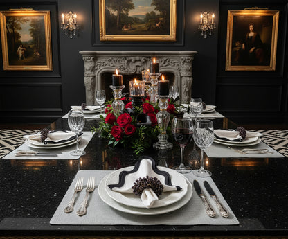 Midnight Napkin ring, Set of 4