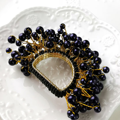 Midnight Napkin ring, Set of 4