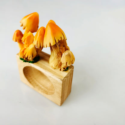 The Mushroom Napkin Ring, Set of 4