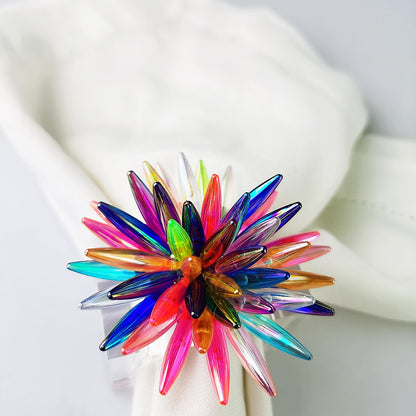 The Rainbow Napkin Ring, Set of 4