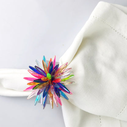 The Rainbow Napkin Ring, Set of 4