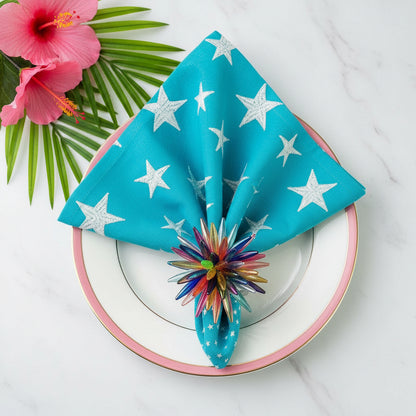 The Rainbow Napkin Ring, Set of 4