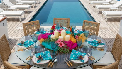 The Rainbow Napkin Ring, Set of 4