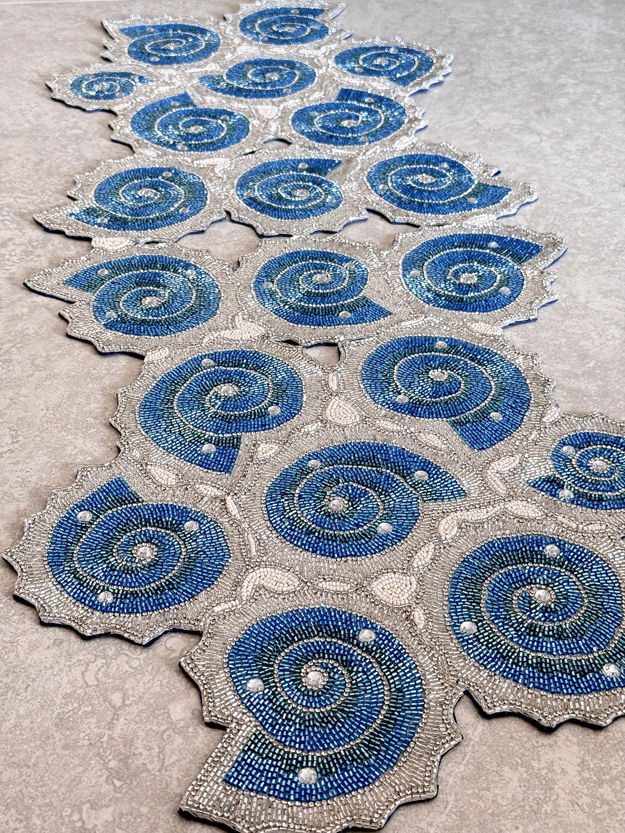 Reflection Beaded Placemat, 1 piece