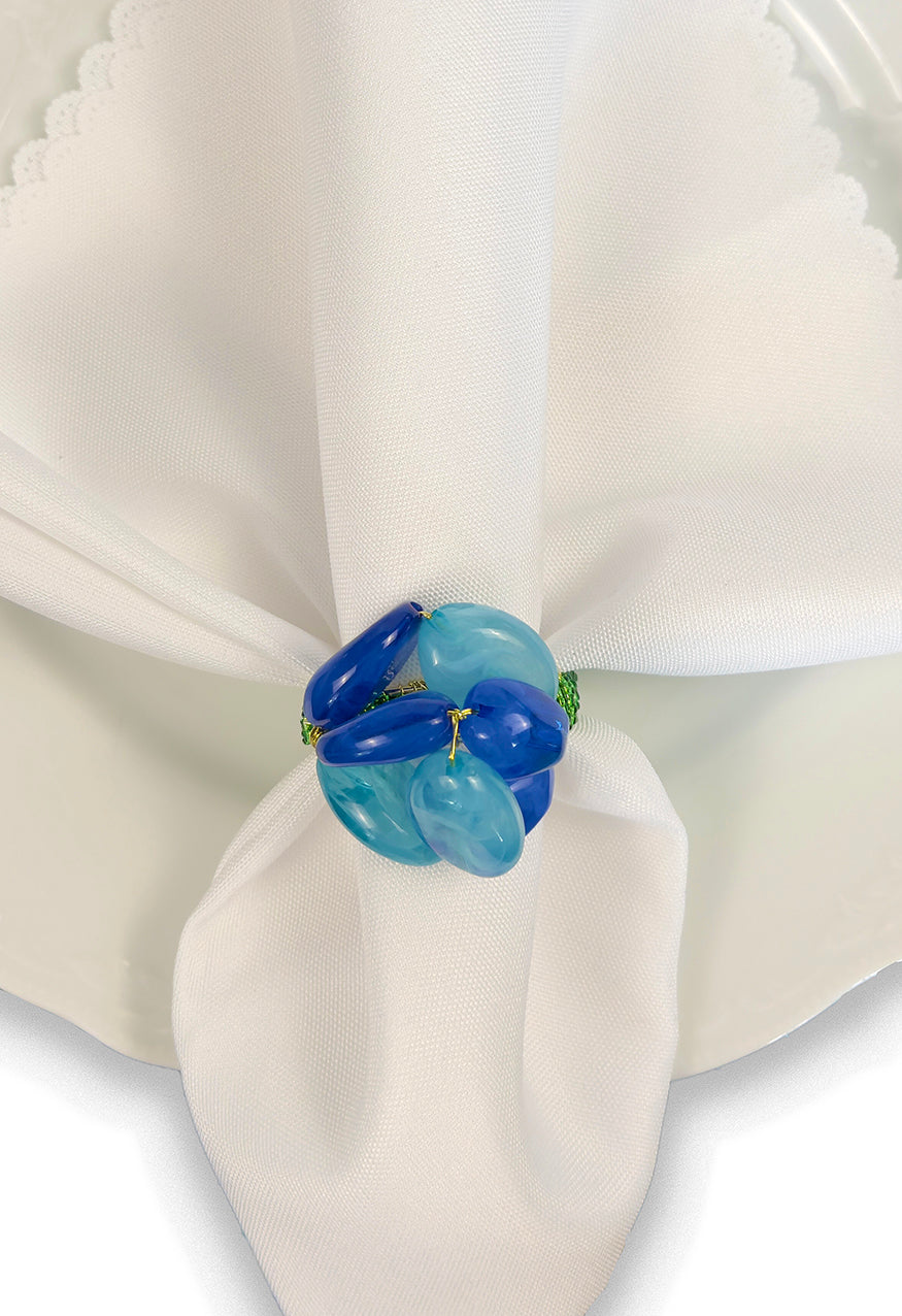 Seychelles Napkin Ring, Set of 4