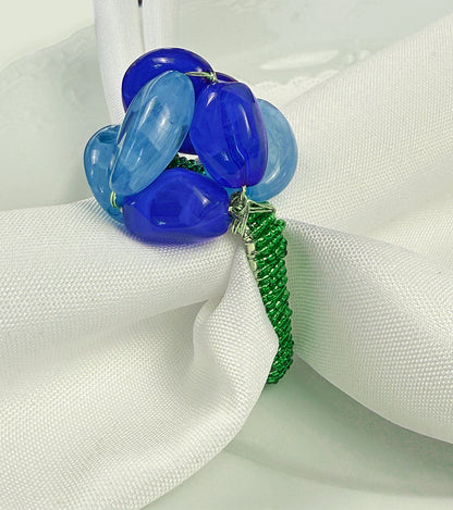Seychelles Napkin Ring, Set of 4