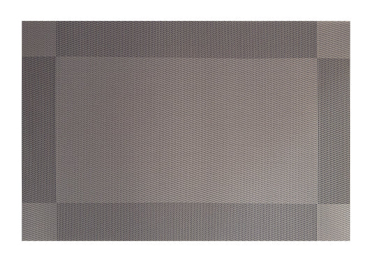 Dark Silver Rectangle Placemat, Set of 4
