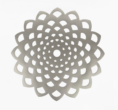 Star Placemat in Silver, Set of 4