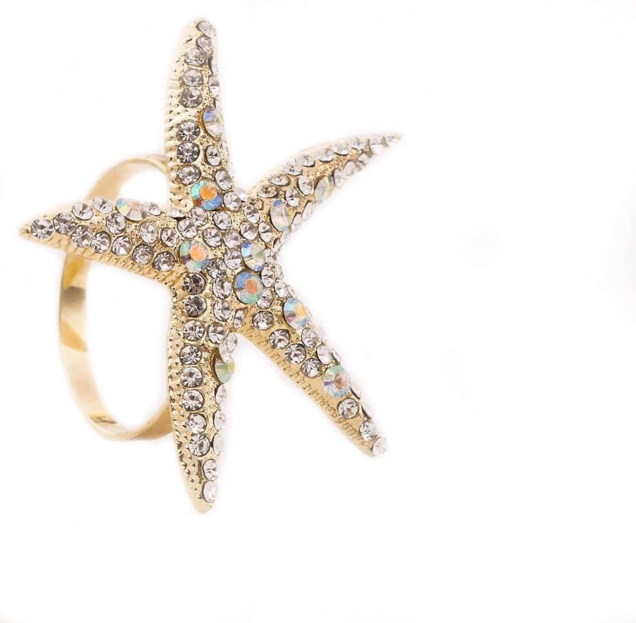 The Starfish Napkin Ring, Set of 4