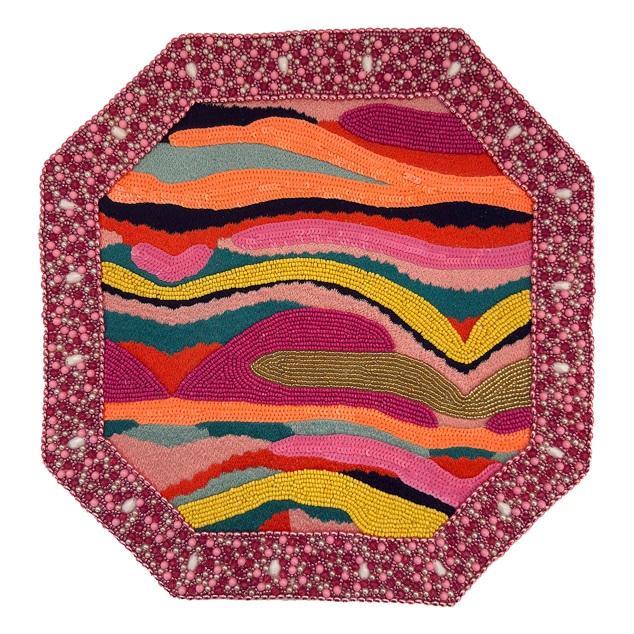 Starstruck Beaded Placemat, Set of 2