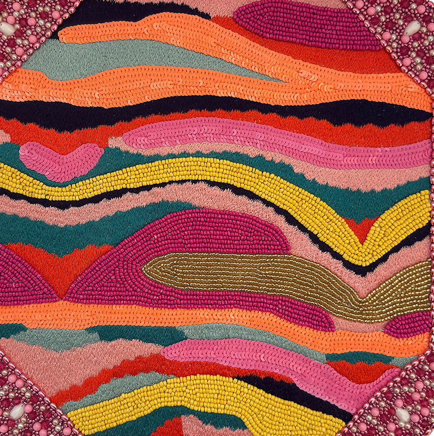 Starstruck Beaded Placemat, Set of 2