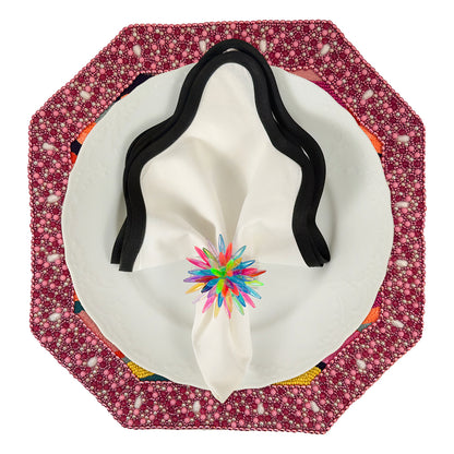 Starstruck Beaded Placemat, Set of 2