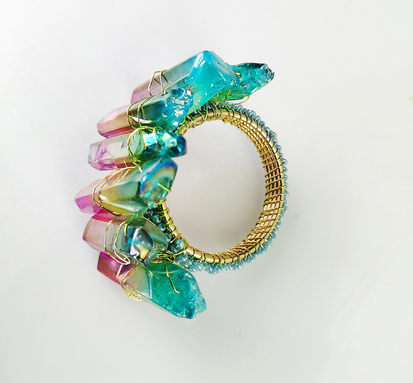 Tahiti Napkin ring, Set of 4