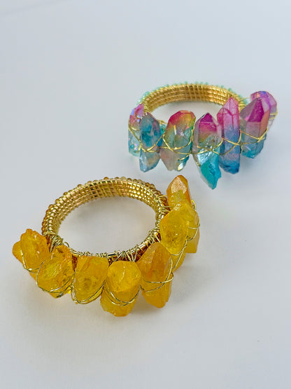 Tahiti Napkin ring, Set of 4