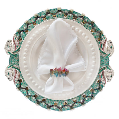 Tahiti Napkin ring, Set of 4