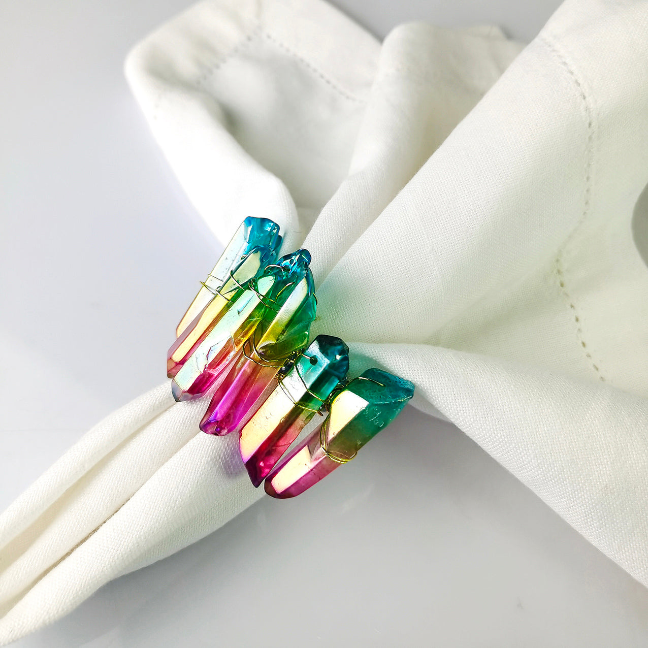 Tahiti Napkin ring, Set of 4