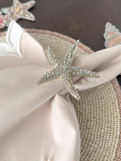 The Starfish Napkin Ring, Set of 4