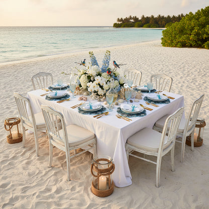 Surf Beaded Placemat , Set of 2