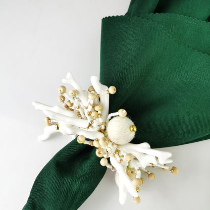 Caribbean Napkin ring , Set of 4