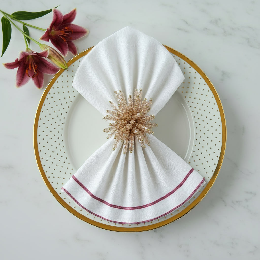 The Bermuda Napkin Ring, Set of 4