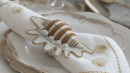Conch Shell Napkin ring
