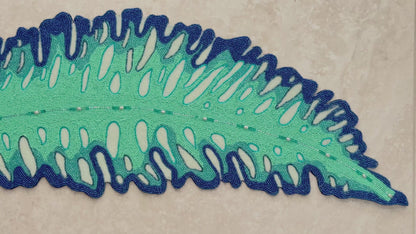 Tropical Paradise Beaded Runner , Set of 1