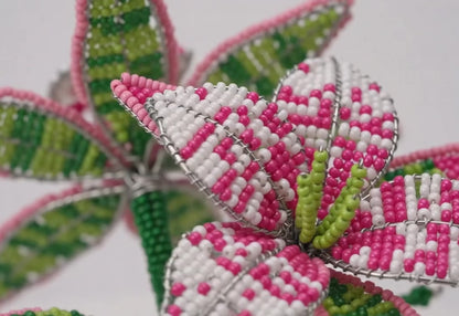 Stargazer Lily Napkin ring