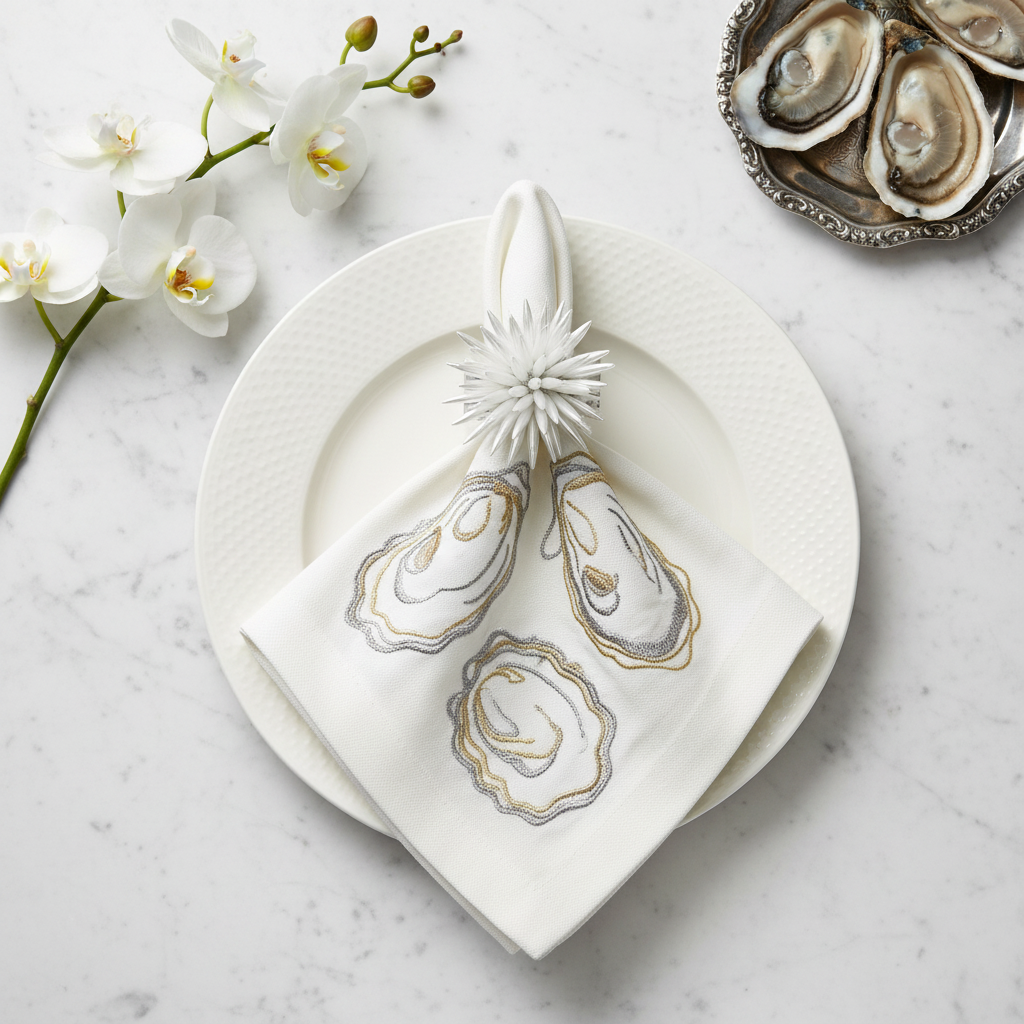 The Oyster Napkin Ring